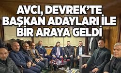 VEKİL AVCI, DEVREK’TE AK PARTİ BELEDİYE BAŞKAN ADAY ADAYLARI İLE BİR ARAYA GELDİ 