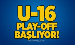 U16 play-off maçları başlıyor