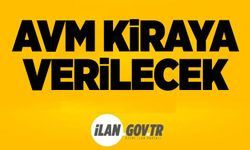 AVM Kiraya verilecek