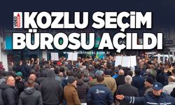 AK Parti Kozlu seçim bürosu açıldı