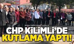 CHP Kilimli’de kutlama yaptı