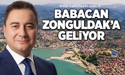 Babacan Zonguldak’a geliyor
