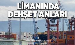 Limanında dehşet anları