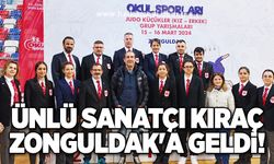 Ünlü sanatçı Kıraç Zonguldak'a geldi!