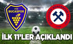 Bucaspor-Z. Kömürspor  maçında 11'ler açıklandı