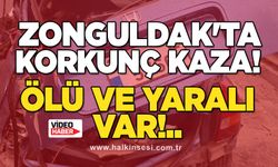 Zonguldak'ta korkunç kaza! Ölü ve yaralı var