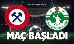 Zonguldak Kömürspor- Kırşehirspor maçı başladı