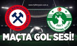 Zonguldak Kömürspor- Kırşehirspor maçında gol sesi!
