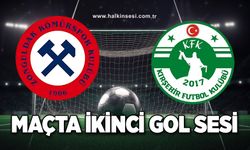 Zonguldak Kömürspor- Kırşehirspor maçında ikinci gol sesi!