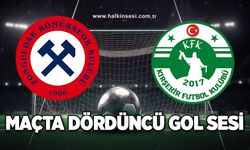 Zonguldak Kömürspor- Kırşehirspor maçında dördüncü gol sesi!