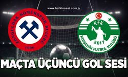 Zonguldak Kömürspor- Kırşehirspor maçında üçüncü gol sesi!