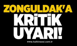 Zonguldak'a kritik uyarı!