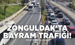 Zonguldak'ta bayram trafiği!
