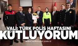 Vali Osman Hacıbektaşoğlu: Türk Polis Haftasını kutluyorum