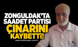 Zonguldak'ta Saadet Partisi çınarını kaybetti