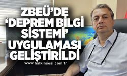 ZBEÜ’de ‘Deprem Bilgi Sistemi’ Uygulaması Geliştirildi