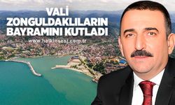 Vali Zonguldaklıların bayramını kutladı