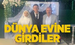 Dünya evine girdiler