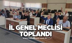 İl Genel Meclisi toplandı