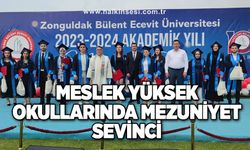 Meslek Yüksek Okullarında mezuniyet sevinci