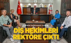 Diş hekimleri Rektöre çıktı