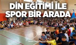 Din eğitimi ile Spor bir arada