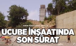 Ucube inşaatında son sürat