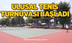 Ulusal Tenis Turnuvası başladı