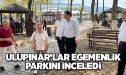 Ulupınar’lar Egemenlik parkını inceledi