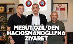 Mesut Özil'den Hacıosmanoğlu'na ziyaret..