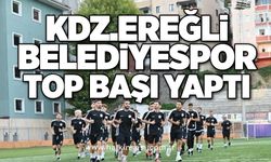 Kdz.Ereğli Belediyespor top başı yaptı