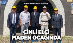 Çinli elçi maden ocağında