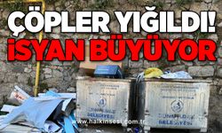 Çöpler yığıldı! İsyan büyüyor