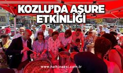 Kozlu’da aşure etkinliği