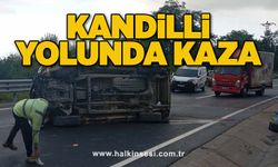 Kandilli yolunda kaza