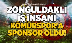 Zonguldaklı iş insanı Kömürspor'a sponsor oldu!