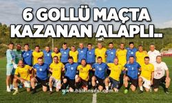 6 gollü maçta kazanan Alaplı..