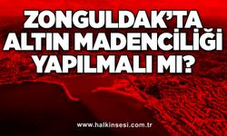 ZONGULDAK’TA ALTIN MADENCİLİĞİ YAPILMALI MI?