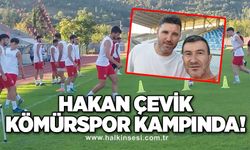 Hakan Çevik Kömürspor kampında!..