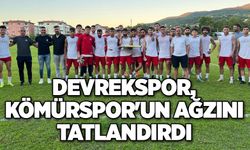 Devrekspor, Kömürspor'un ağzını tatlandırdı...