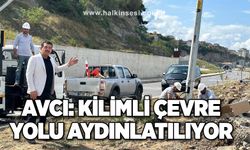 AVCI: KİLİMLİ ÇEVRE YOLU AYDINLATILIYOR