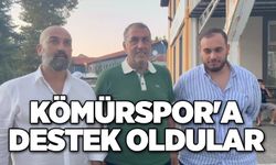 Kömürspor'a destek oldular...