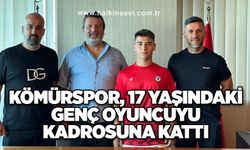 Kömürspor, 17 yaşındaki genç oyuncuyu kadrosuna kattı..