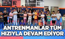 Antrenmanlar tüm hızıyla devam ediyor