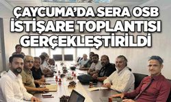 Çaycuma’da Sera OSB istişare toplantısı gerçekleştirildi