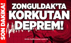 Zonguldak’ta korkutan deprem!