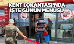 Kent Lokantası’nda işte günün menüsü