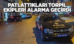 Patlattıkları torpil ekipleri alarma geçirdi