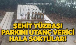 Şehit Yüzbaşı parkını utanç verici hala soktular!