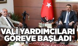 Vali yardımcıları göreve başladı